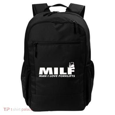 Man I Love Forklifts Gift Backpack