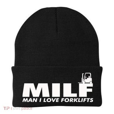 Man I Love Forklifts Gift Beanie