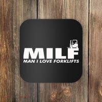 Man I Love Forklifts Gift Coaster thumb 0