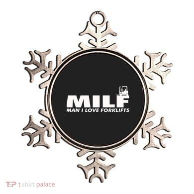 Man I Love Forklifts Gift Ornament