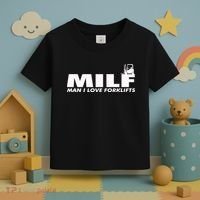 Man I Love Forklifts Gift Toddler T-Shirt thumb 3