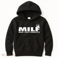 Man I Love Forklifts Gift Kids Hoodie thumb 0