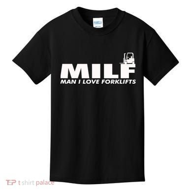 Man I Love Forklifts Gift Kids T-Shirt
