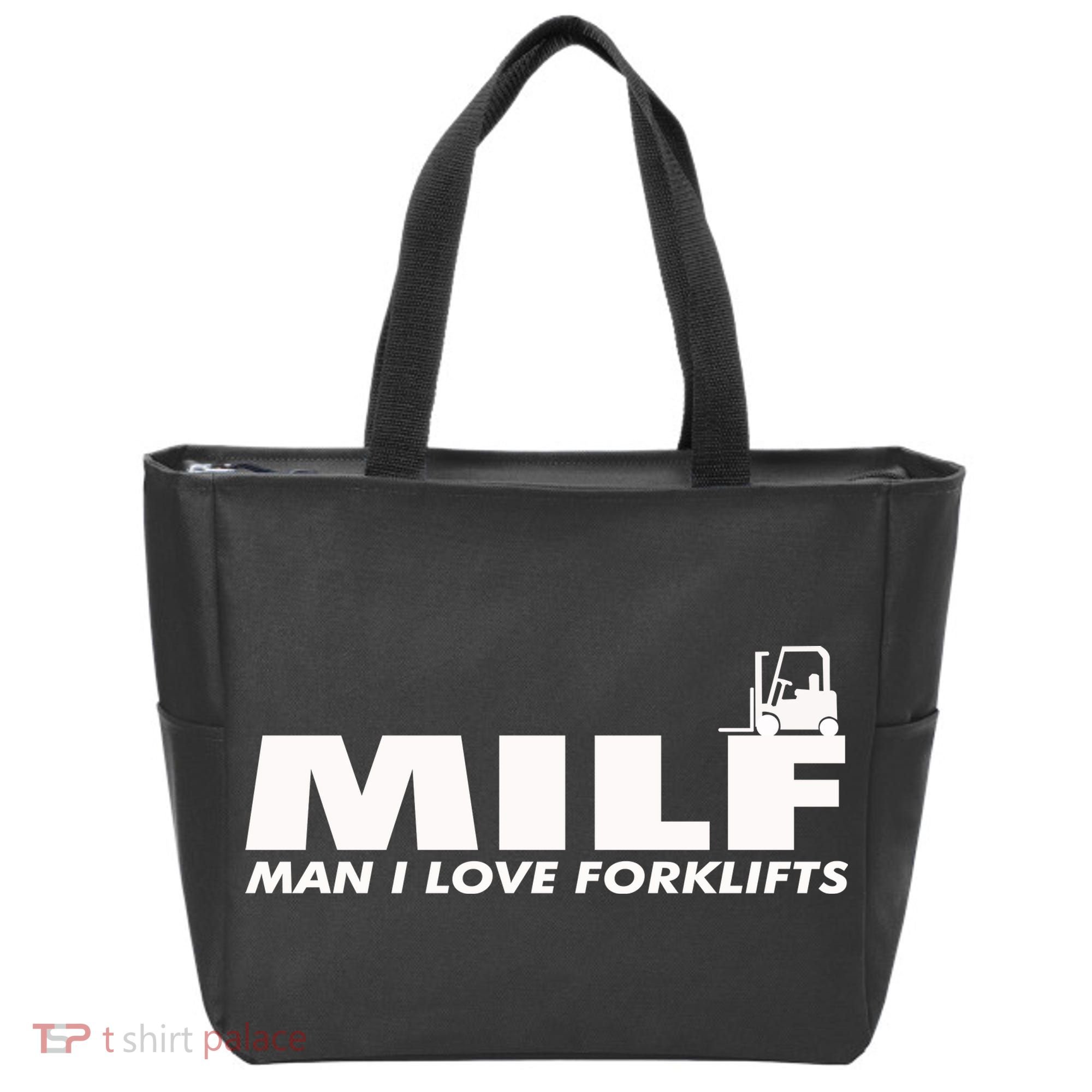 Man I Love Forklifts Gift Tote Bag