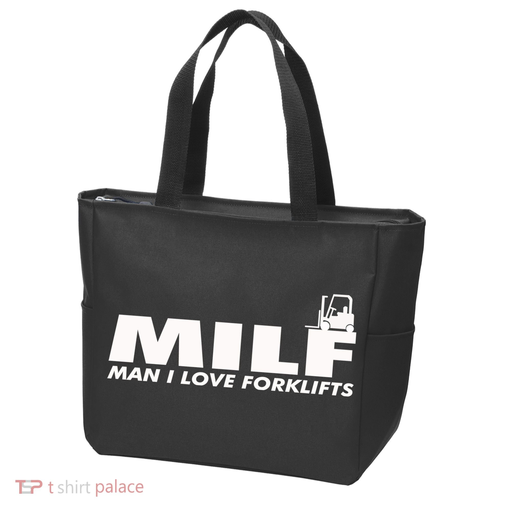 Man I Love Forklifts Gift Tote Bag