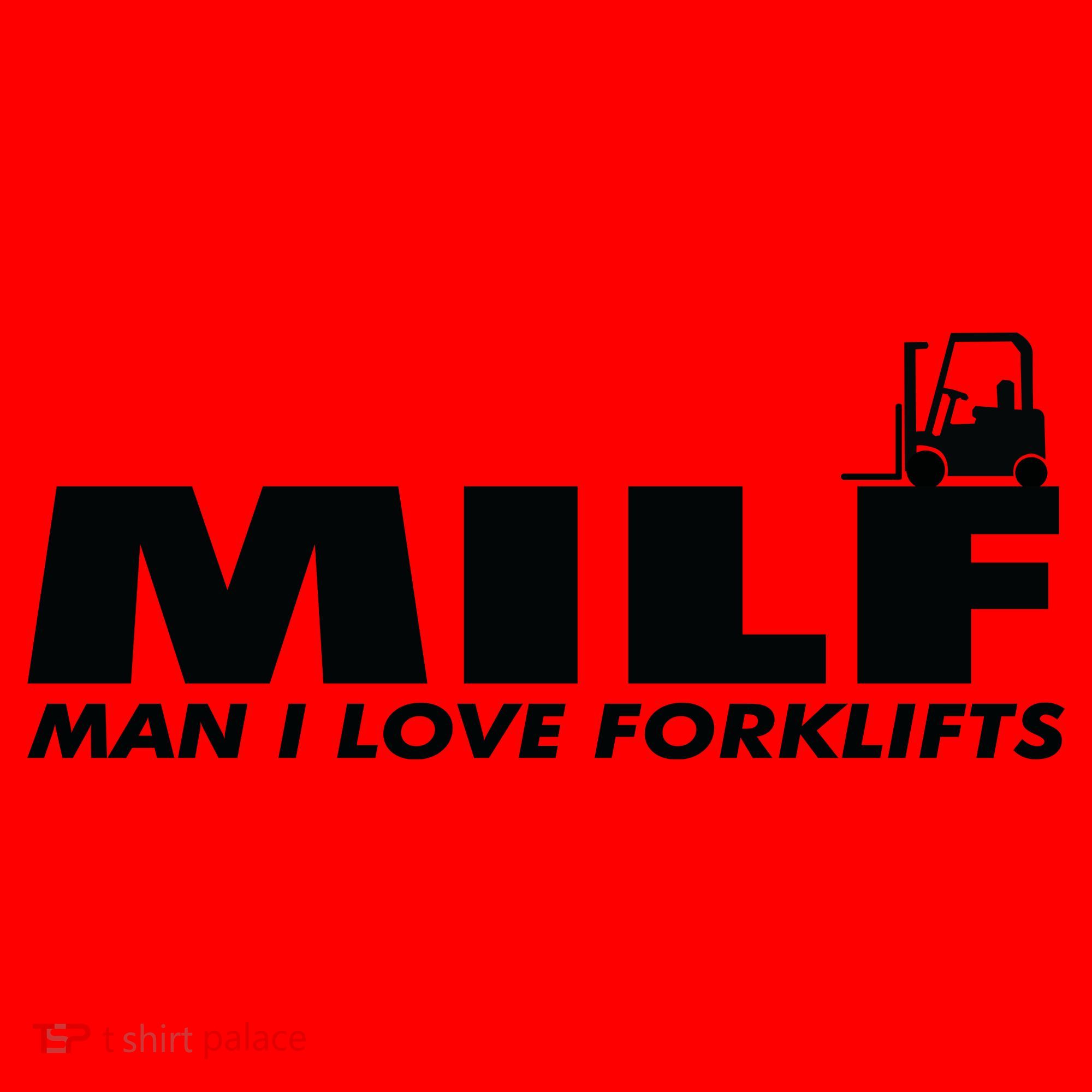 Man I Love Forklifts Gift Santa Hat