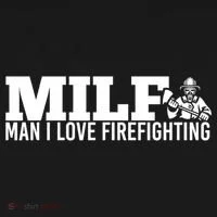Milf: I Love Firefighting Funny Firefighter Fire Gift Doggie Tank thumb 4
