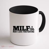 Milf: I Love Firefighting Funny Firefighter Fire Gift Coffee Mug thumb 1