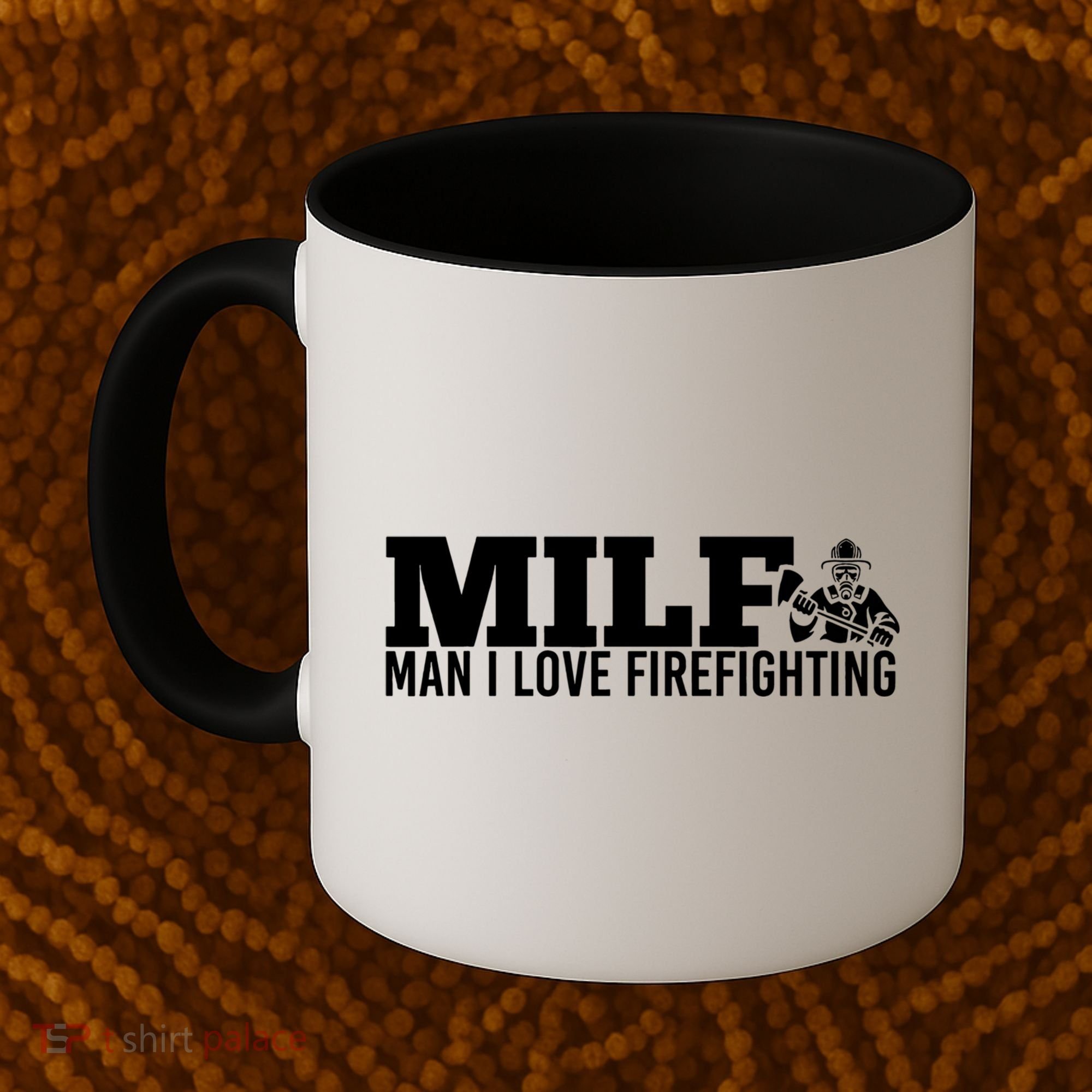 Milf: I Love Firefighting Funny Firefighter Fire Gift Coffee Mug