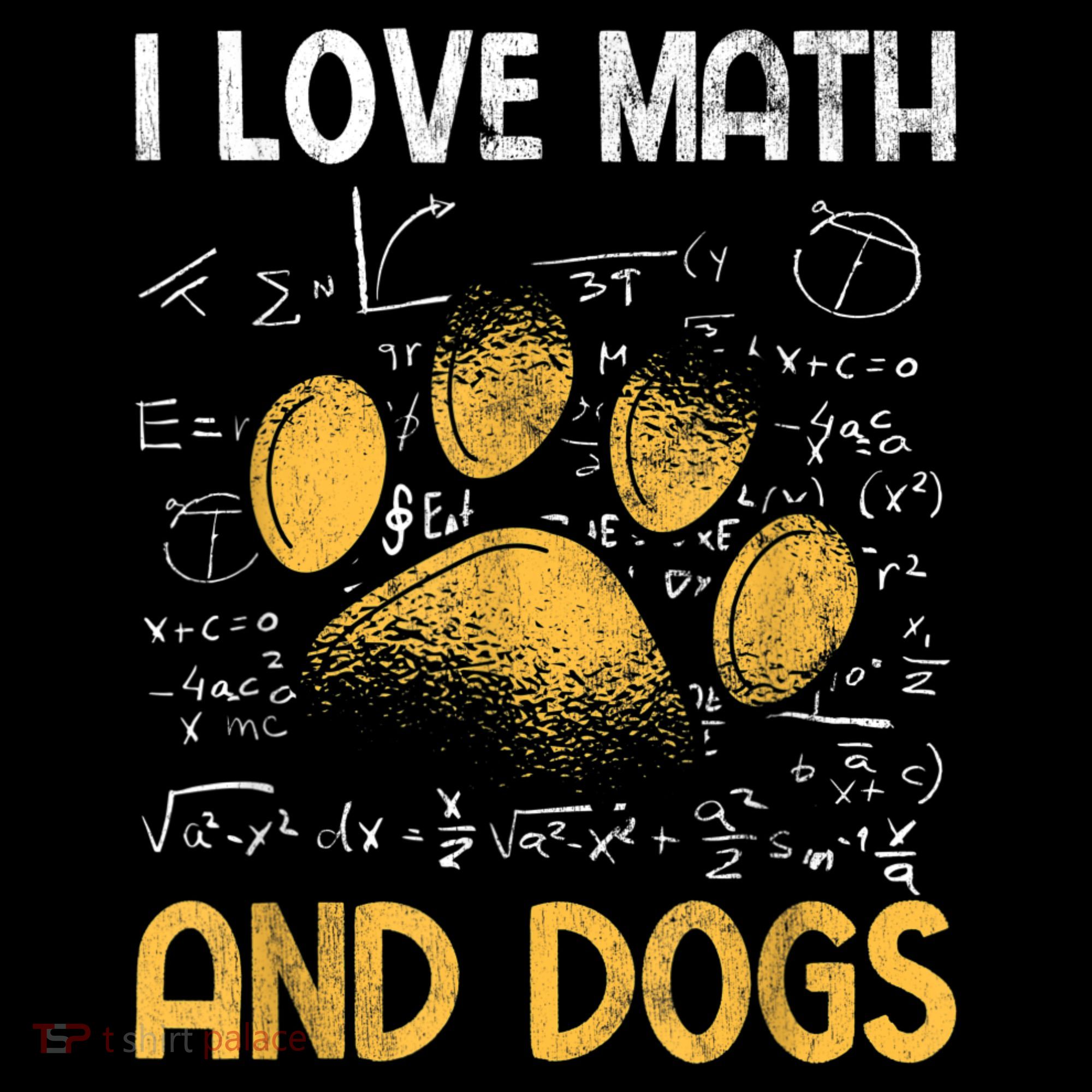 Mathematics I Love Dogs And Math Coffee Mug