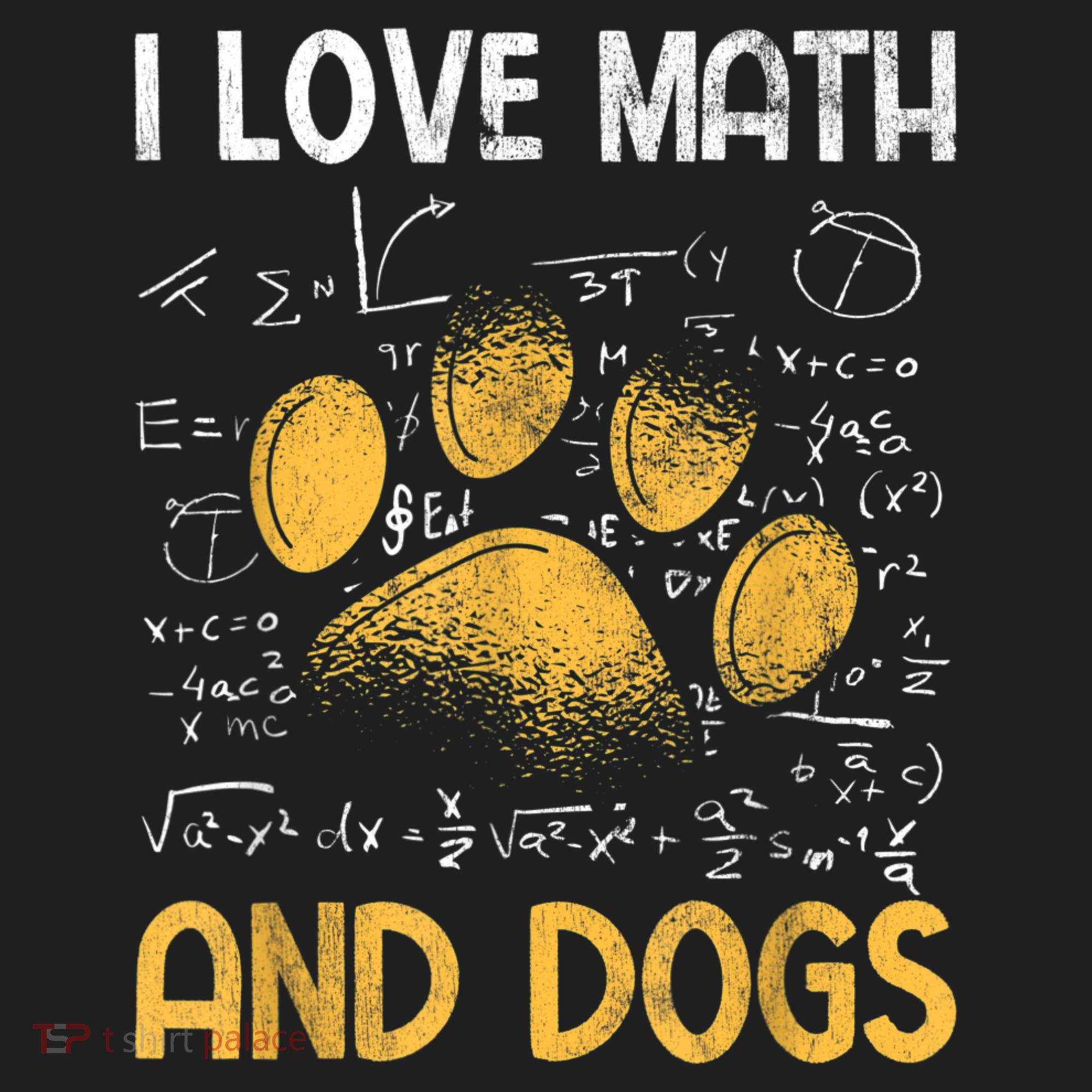 Mathematics I Love Dogs And Math Tumbler