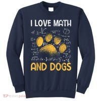 Mathematics I Love Dogs And Math Sweatshirt thumb 0