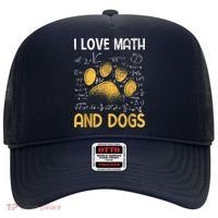 Mathematics I Love Dogs And Math Hat thumb 0