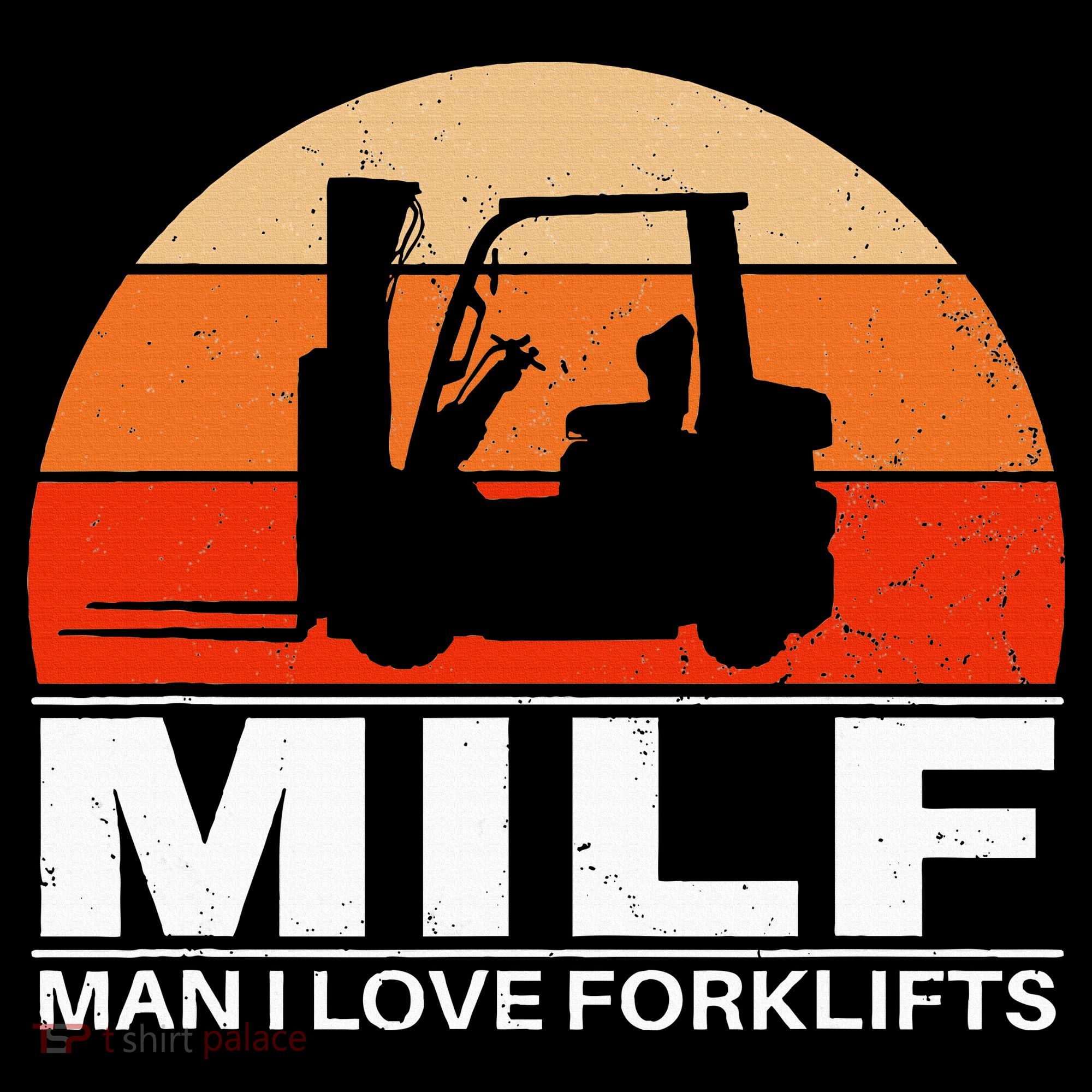 Man I Love Forklifts Apron