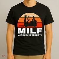 Man I Love Forklifts T-Shirt thumb 3