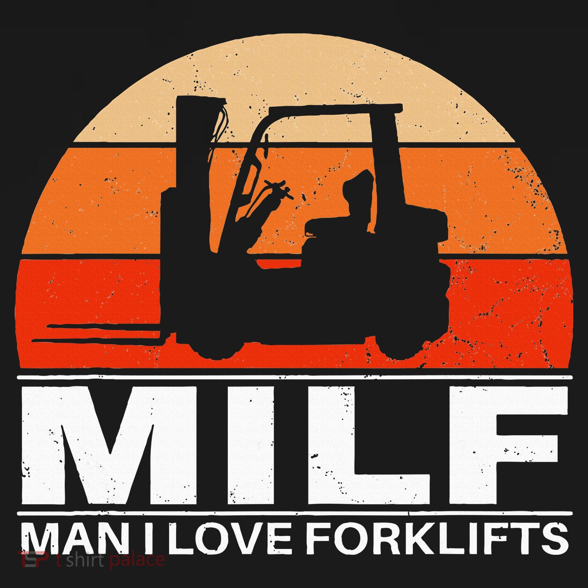 Man I Love Forklifts Pajama Set
