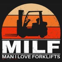 Man I Love Forklifts Polo thumb 3