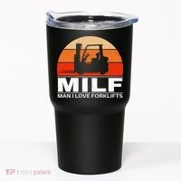 Man I Love Forklifts Tumbler thumb 0