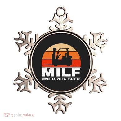 Man I Love Forklifts Ornament