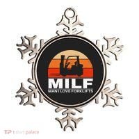 Man I Love Forklifts Ornament thumb 0