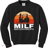 Man I Love Forklifts Kids Sweatshirt thumb 0