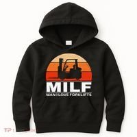 Man I Love Forklifts Kids Hoodie thumb 0