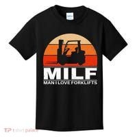 Man I Love Forklifts Kids T-Shirt thumb 0