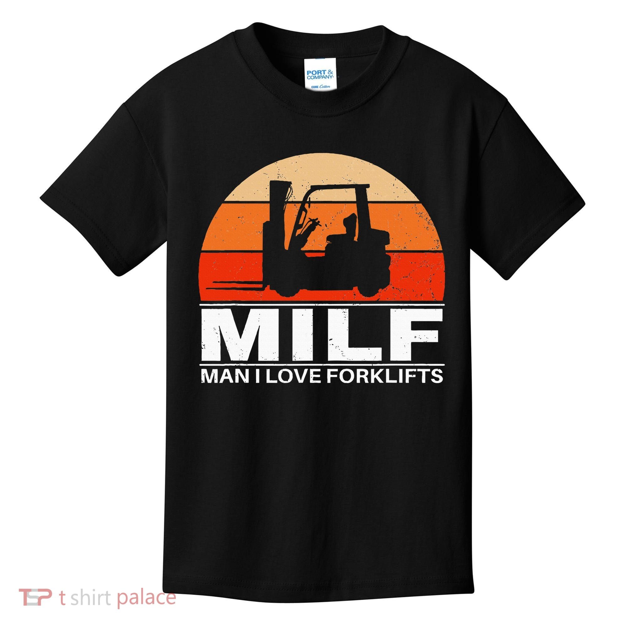 Man I Love Forklifts Kids T-Shirt
