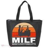 Man I Love Forklifts Tote Bag thumb 0
