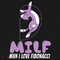 Man I Love Fibonacci Cartoon Cat Feline Funny Gag Math Joke Gift Women's Hoodie thumb 2