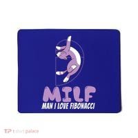Man I Love Fibonacci Cartoon Cat Feline Funny Gag Math Joke Gift Mousepad thumb 0