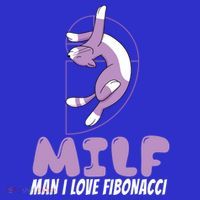 Man I Love Fibonacci Cartoon Cat Feline Funny Gag Math Joke Gift Mousepad thumb 1