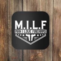Man I Love Firearms Milf Gun 21330 Coaster thumb 0