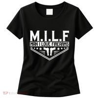 Man I Love Firearms Milf Gun 21330 Women's T-Shirt thumb 0