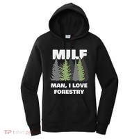 Man I Love Forestry Funny Logger Lumber Women's Hoodie thumb 0