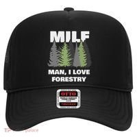 Man I Love Forestry Funny Logger Lumber Hat thumb 0