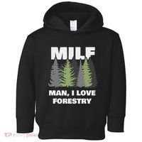Man I Love Forestry Funny Logger Lumber Toddler Hoodie thumb 0
