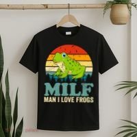 Man I Love Frogs Funny Graphic Plus Size T-Shirt thumb 2