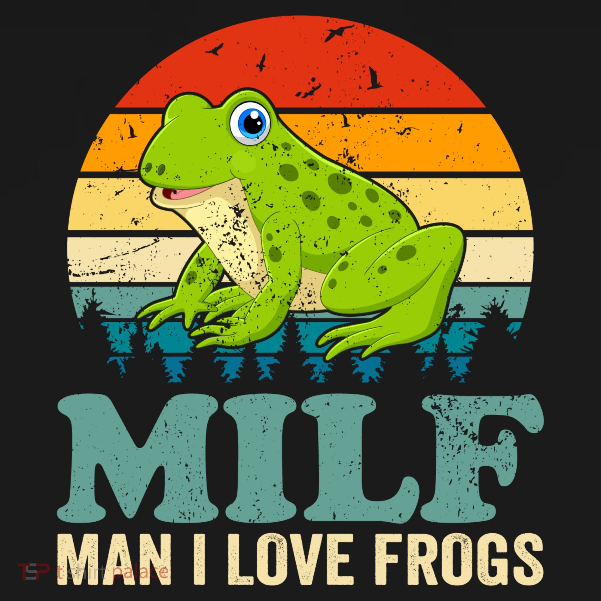 Man I Love Frogs Funny Graphic Plus Size Coaster