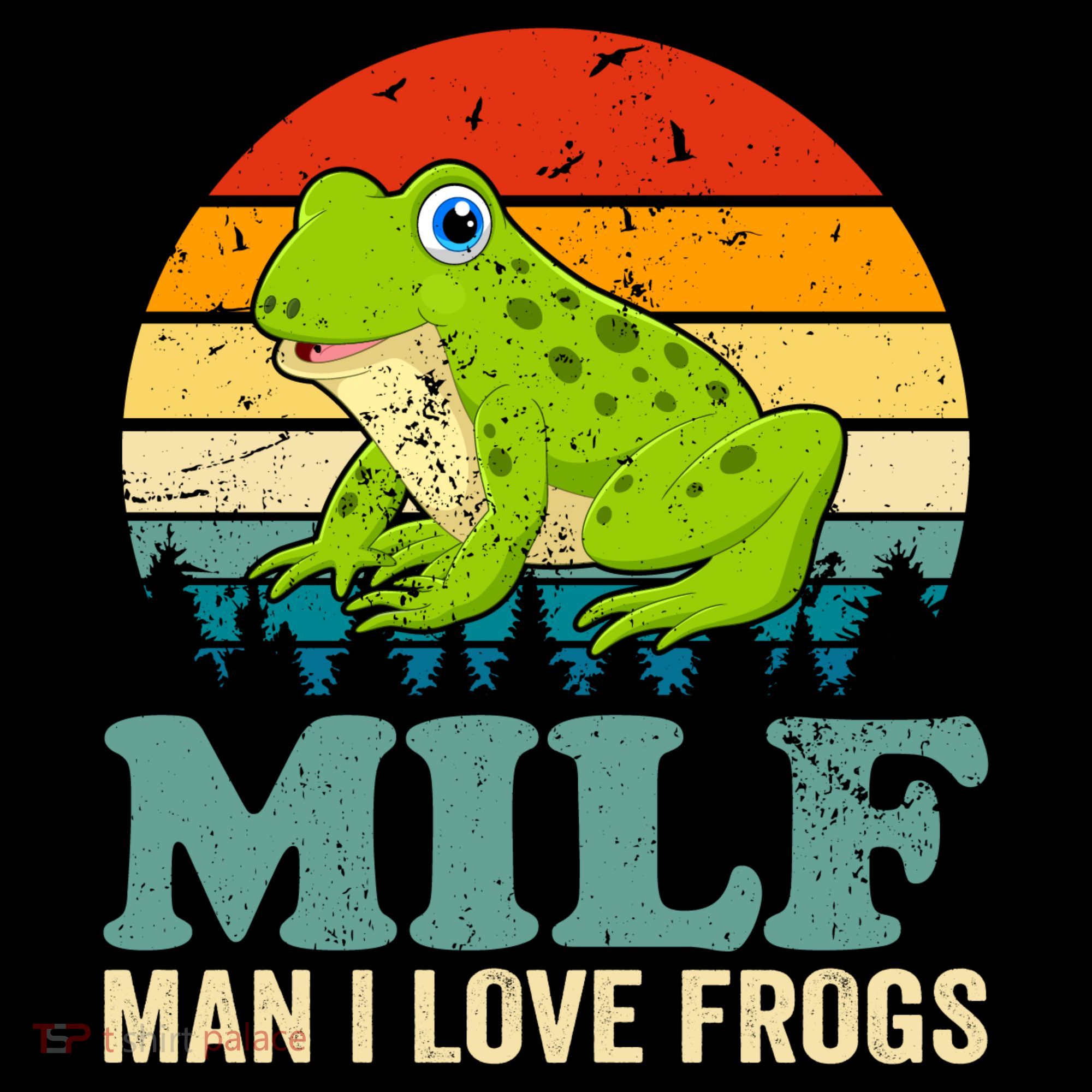 Man I Love Frogs Funny Graphic Plus Size Women's Hoodie