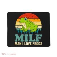 Man I Love Frogs Funny Graphic Plus Size Mousepad thumb 0