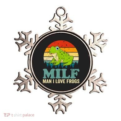 Man I Love Frogs Funny Graphic Plus Size Ornament