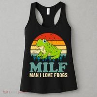 Man I Love Frogs Funny Graphic Plus Size Women's Tank Top thumb 3