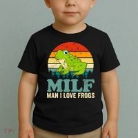 Man I Love Frogs Funny Graphic Plus Size Toddler T-Shirt thumb 2