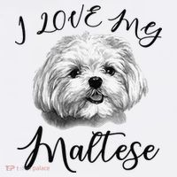 Maltese I Love My Maltese Dog Women's Tank Top thumb 5