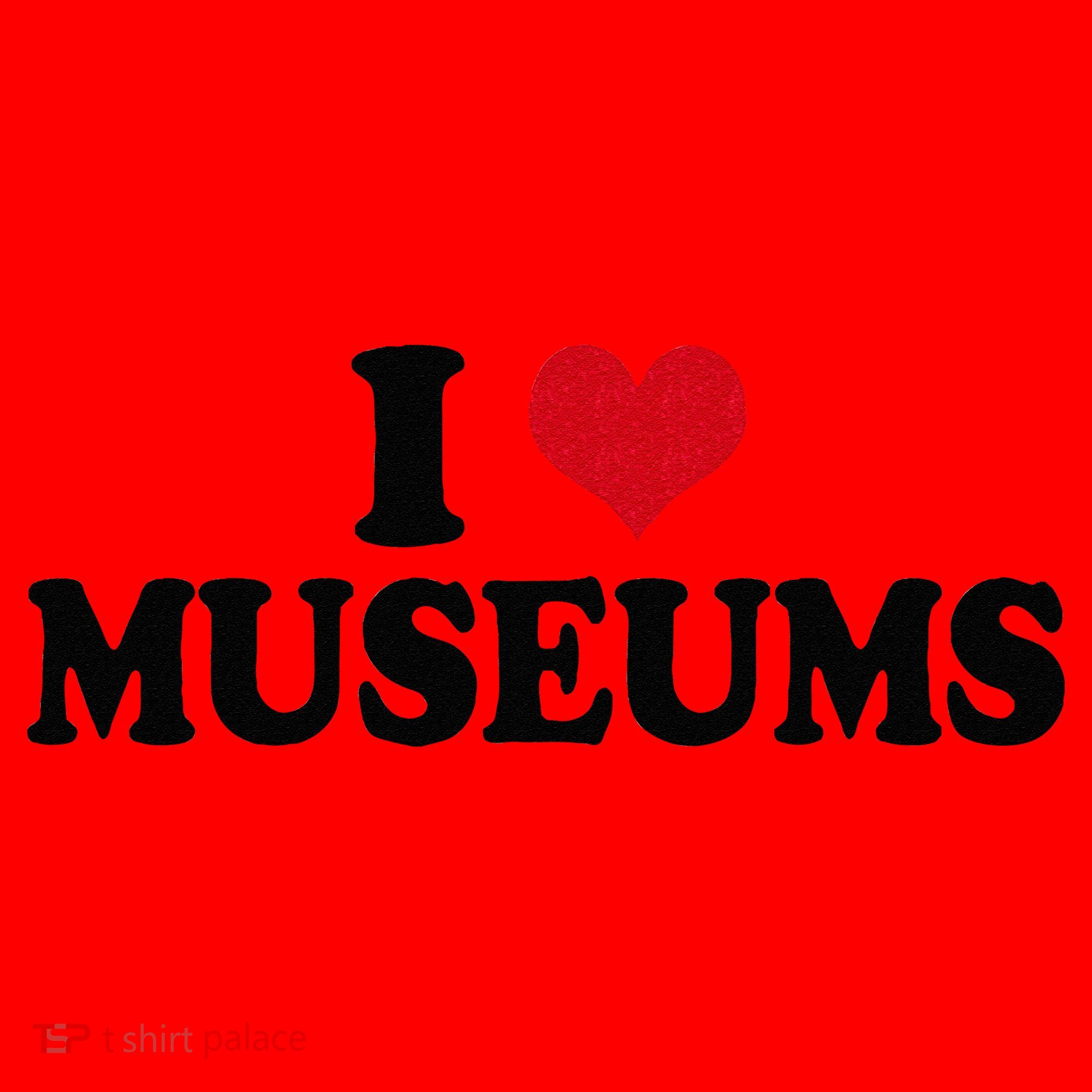 Museum I Love Museums Santa Hat