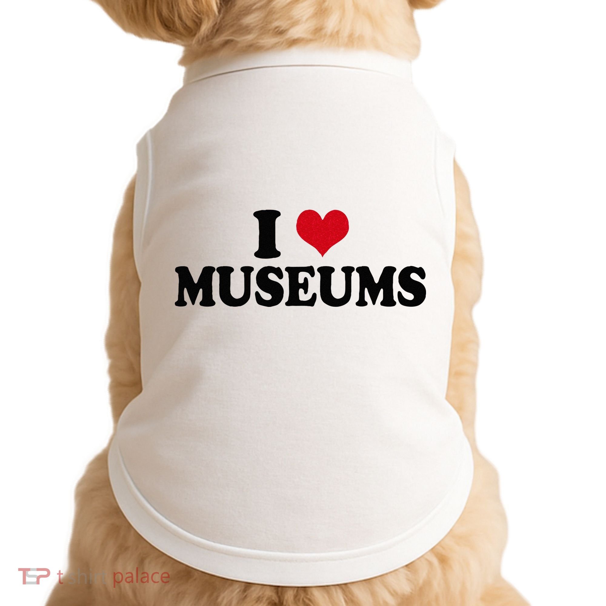 Museum I Love Museums Doggie Tank