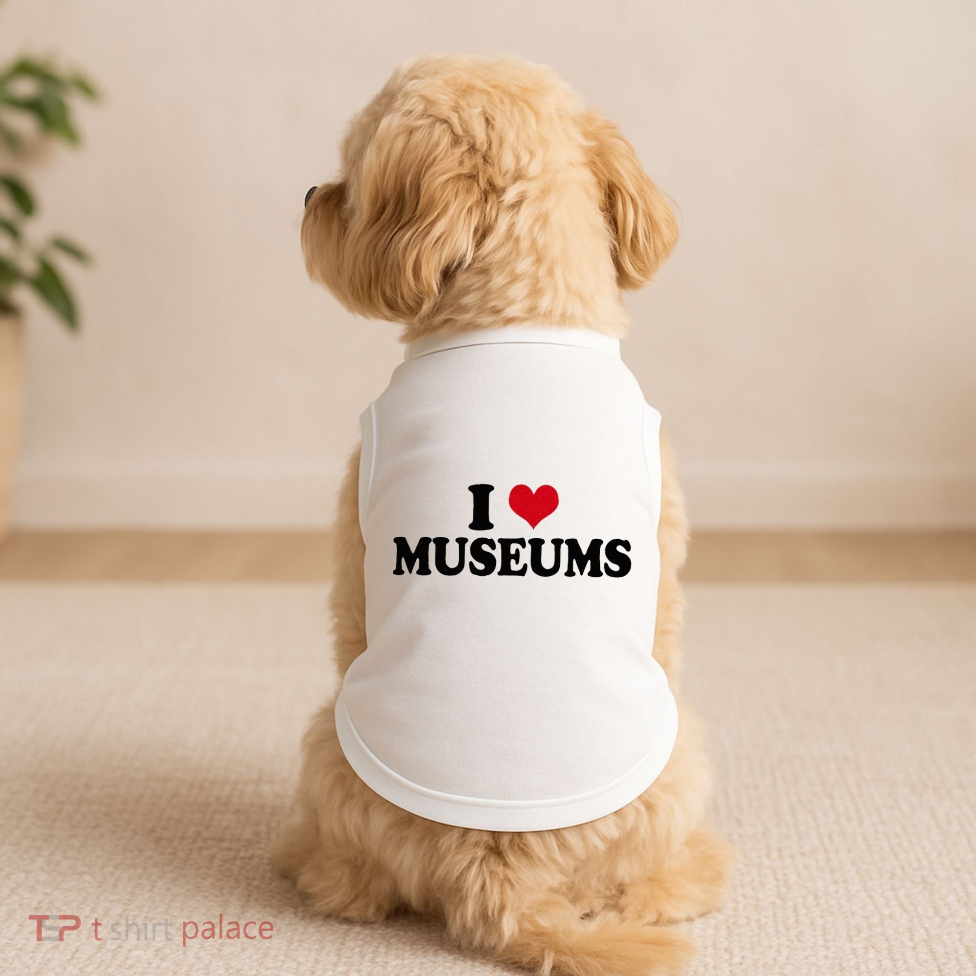 Museum I Love Museums Doggie Tank