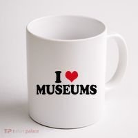 Museum I Love Museums Coffee Mug thumb 1