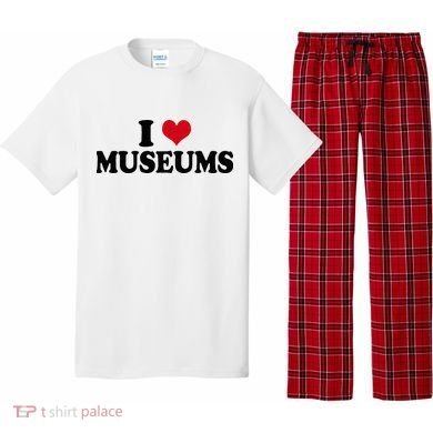 Museum I Love Museums Pajama Set